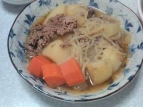 我が家の定番。ほくほく肉じゃが♪。